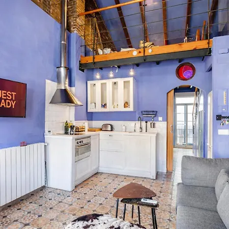 Guest Ready - Charming Loft In Cabanyal Appartement